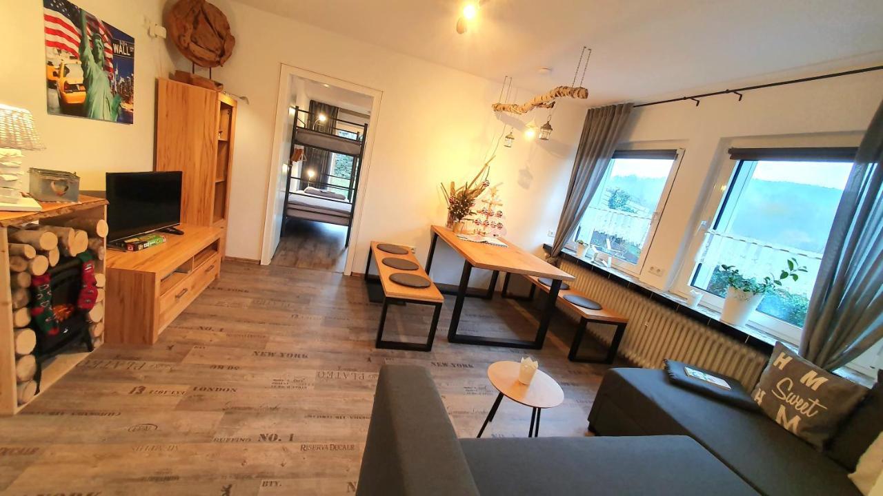 Frankes Lodge Apartment Mit Garten Und Pool, 6 Einzelbetten, Parkplatz Έσσεν Εξωτερικό φωτογραφία