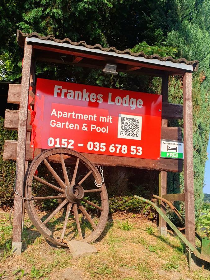 Frankes Lodge Apartment Mit Garten Und Pool, 6 Einzelbetten, Parkplatz Έσσεν Εξωτερικό φωτογραφία
