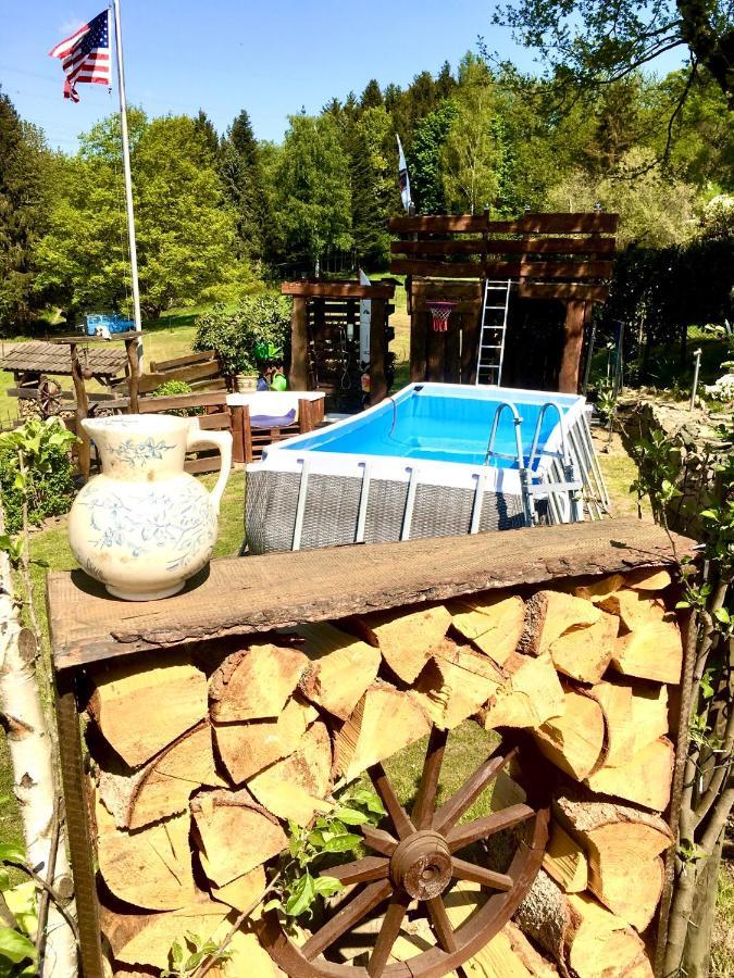 Frankes Lodge Apartment Mit Garten Und Pool, 6 Einzelbetten, Parkplatz Έσσεν Εξωτερικό φωτογραφία
